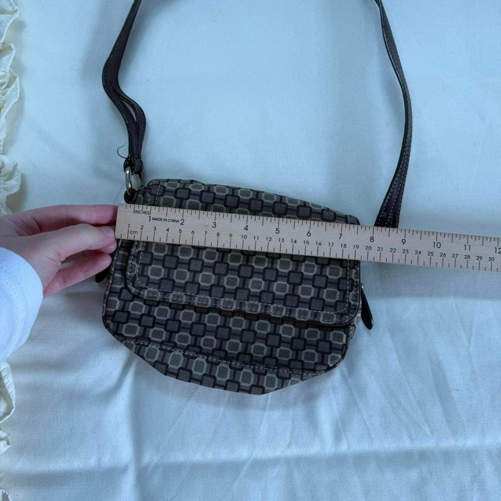 Geometric purse ‎ y2k brown geometric mini crossbody bag - Picture 5 of 6